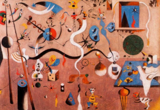 "El Carnaval de Arlequín", Joan Miró